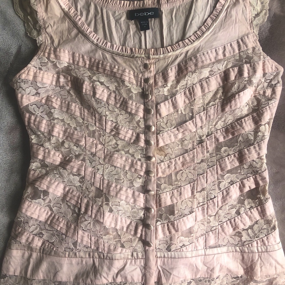 Bebe Lace Top